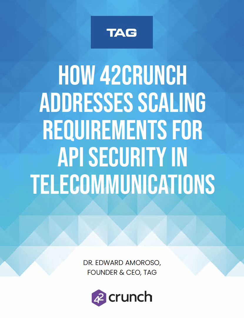 Tag Analyst Report - API Security for Telecommunications 2023