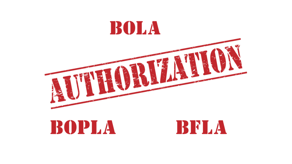 Authorization - BOLA-BOPLA-BFLA